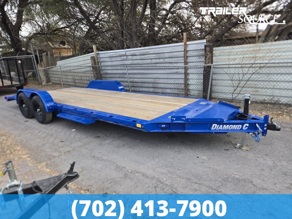 7x20 Diamond C GTF 10K Car Hauler Trailer