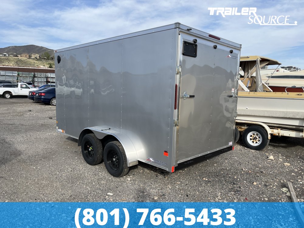 7x14 American Hauler Arrow Deluxe 7'0" 7K Tandem Axle Enclosed Cargo