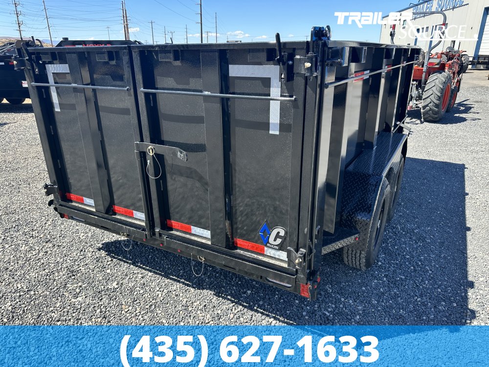 6.5x12 Diamond C MDT Medium Duty Telescopic Dump 10K 44" Sides Dump