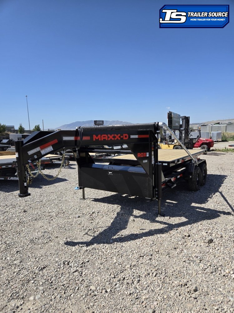 7x14 Maxx-D ROX Gooseneck Roll Off Trailer