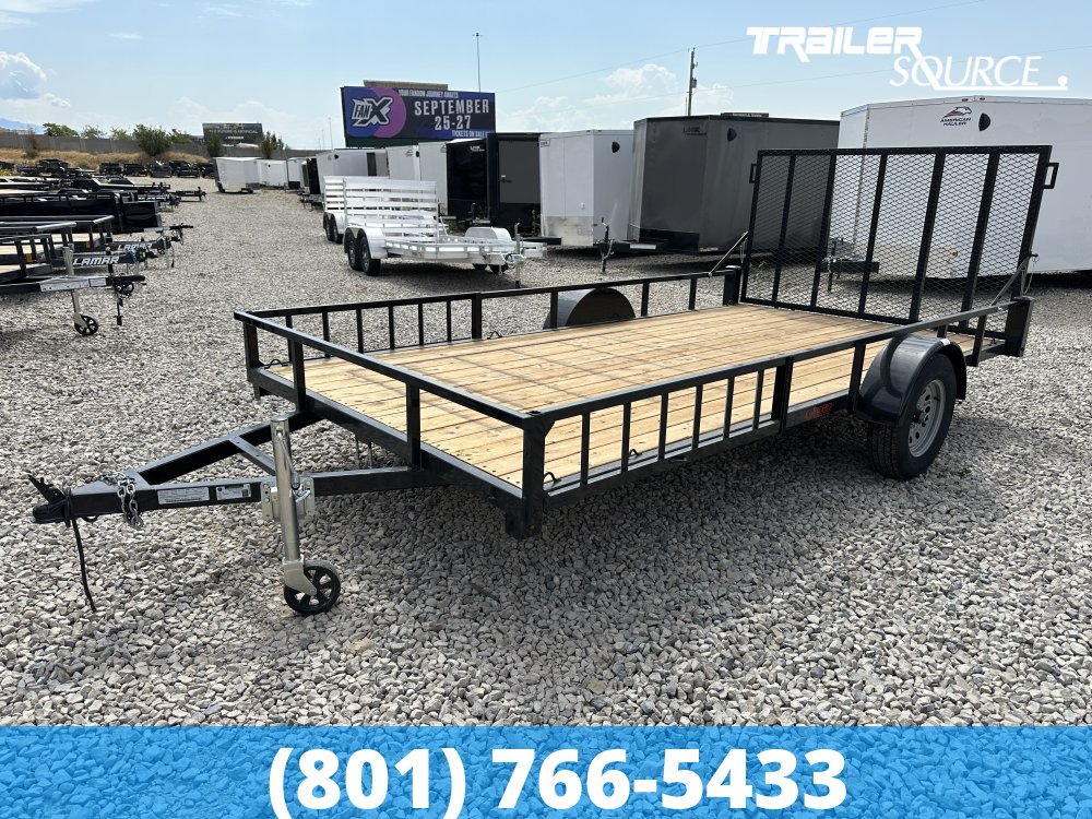 7x14 Echo ERA-14-15 Single Axle Utility