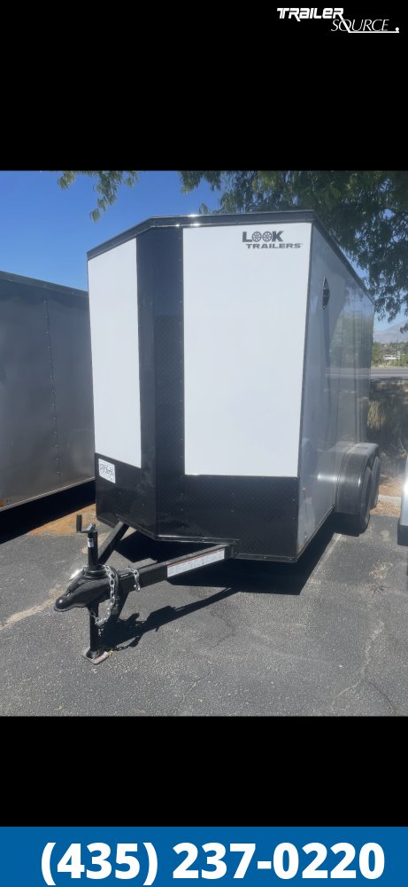6x12 Look ST DLX 6'6" Interior 7K Tandem Axle Enclosed Cargo