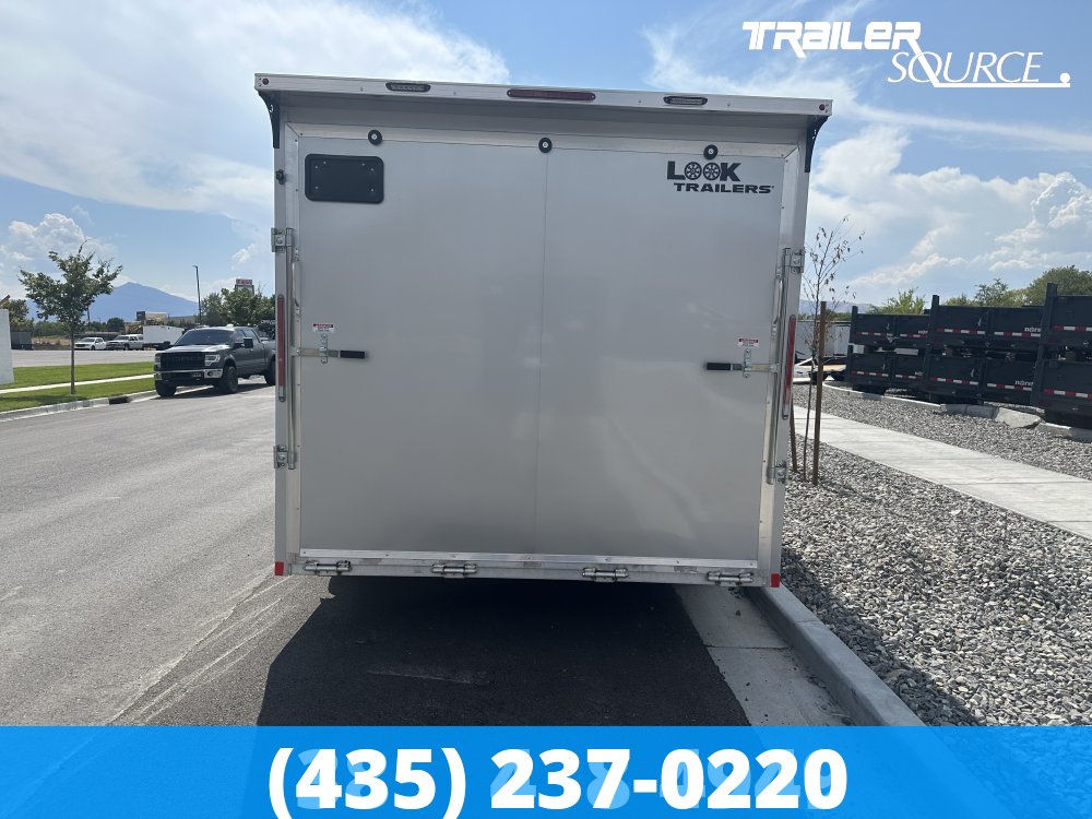 8.5x16 Look Vision Aluminum 7'0" Interior 7K Tandem Axle Enclosed Cargo