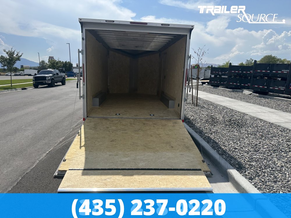 8.5x16 Look Vision Aluminum 7'0" Interior 7K Tandem Axle Enclosed Cargo