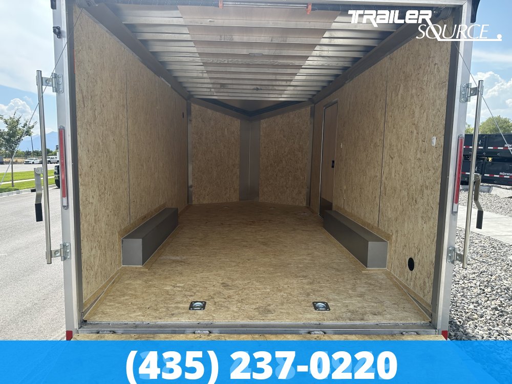 8.5x16 Look Vision Aluminum 7'0" Interior 7K Tandem Axle Enclosed Cargo