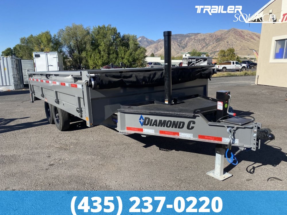 8.5x16 Diamond C DOD 207 15K Deckover Dump
