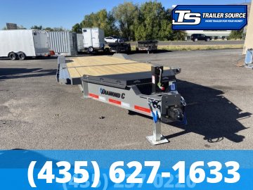 8.5x22 Diamond C HXD 208 Tilt Trailer - 18K GVWR