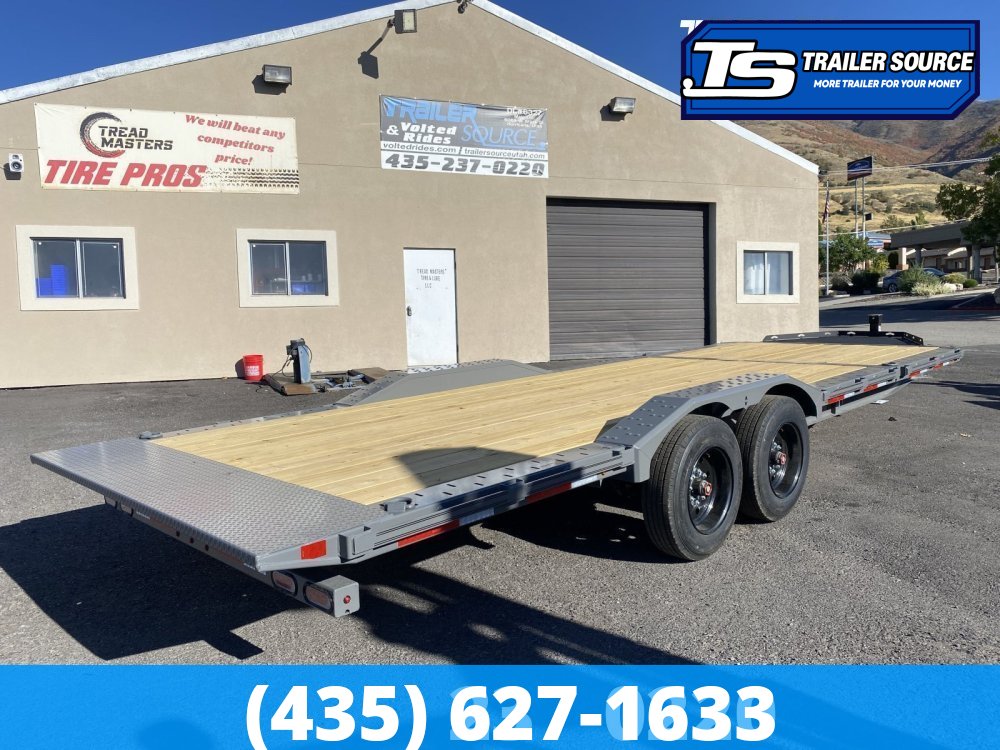 8.5x22 Diamond C HXD 208 Tilt Trailer - 18K GVWR
