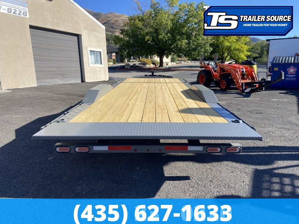 8.5x22 Diamond C HXD 208 Tilt Trailer - 18K GVWR