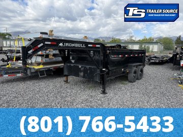 7x14 Iron Bull DTG Gooseneck Dump