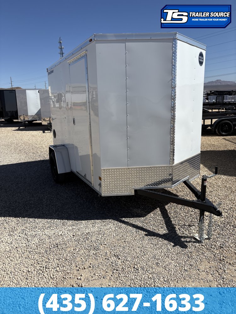 6x10 Wells Cargo Fast Trac Deluxe Enclosed Cargo Trailer - 6'6" Interior - 3.5K GVWR -
