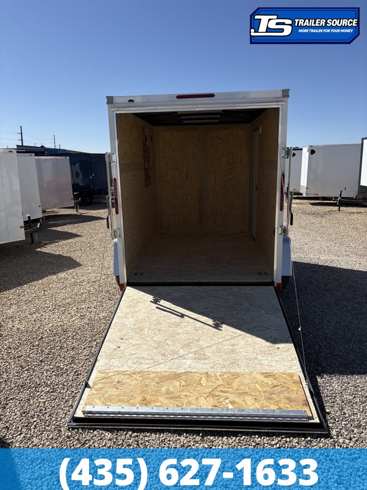 6x10 Wells Cargo Fast Trac Deluxe Enclosed Cargo Trailer - 6'6" Interior - 3.5K GVWR -