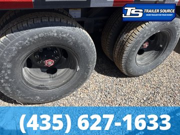 8.5x36 Lamar FD Gooseneck Equipment Trailer - 25.9K GVWR - 12k Axles, Max Ramps