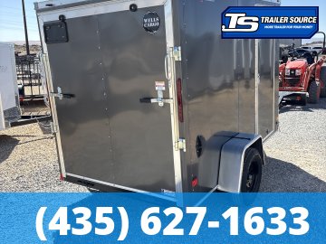 6x10 Wells Cargo Fast Trac Deluxe Enclosed Cargo Trailer - 6'6" Interior - 3.5K GVWR -
