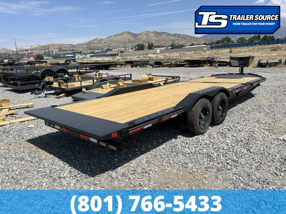 8.5x24 Diamond C HXD 208 Equipment Trailer - 18K GVWR -
