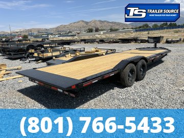 8.5x24 Diamond C HXD 208 Equipment Trailer - 18K GVWR -