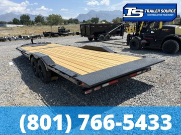 8.5x24 Diamond C HXD 208 Equipment Trailer - 18K GVWR -