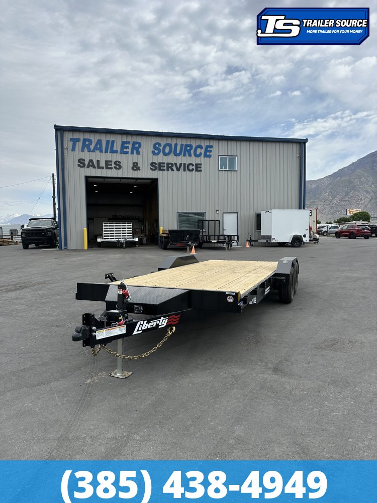 7x20 Liberty LC Flatbed Car Hauler