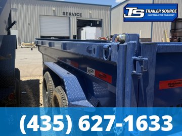7x14 Dura-Haul DRL Telescopic Dump Trailer - 14K GVWR - 7 Gauge Floor