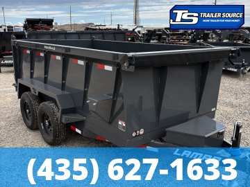 6.5x12 Lamar DM Dump Trailer - 36" Sides - 10K GVWR -
