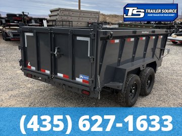 6.5x12 Lamar DM Dump Trailer - 36" Sides - 10K GVWR -