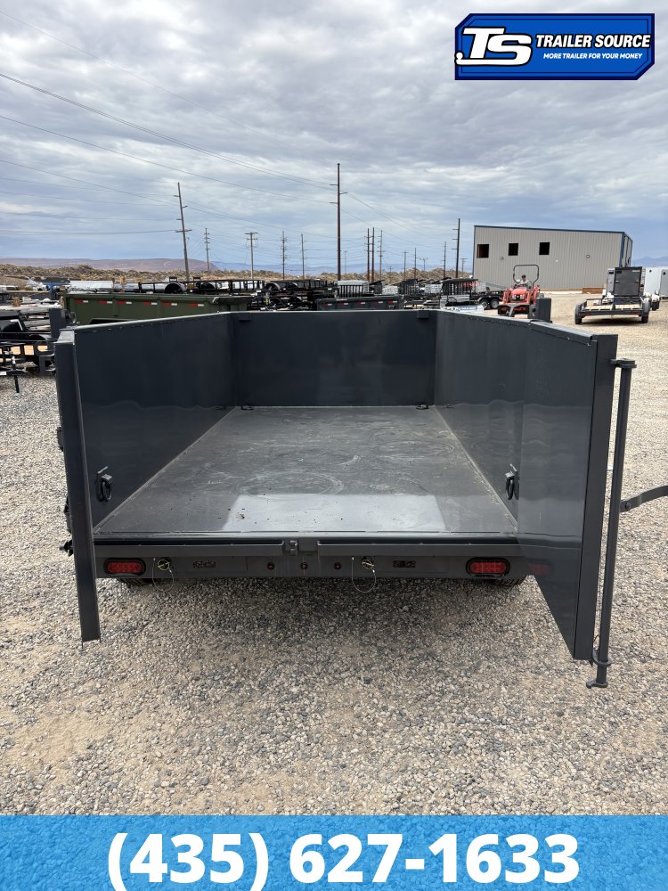 6.5x12 Lamar DM Dump Trailer - 36" Sides - 10K GVWR -