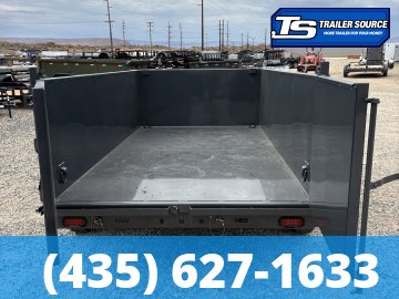 6.5x12 Lamar DM Dump Trailer - 36" Sides - 10K GVWR -