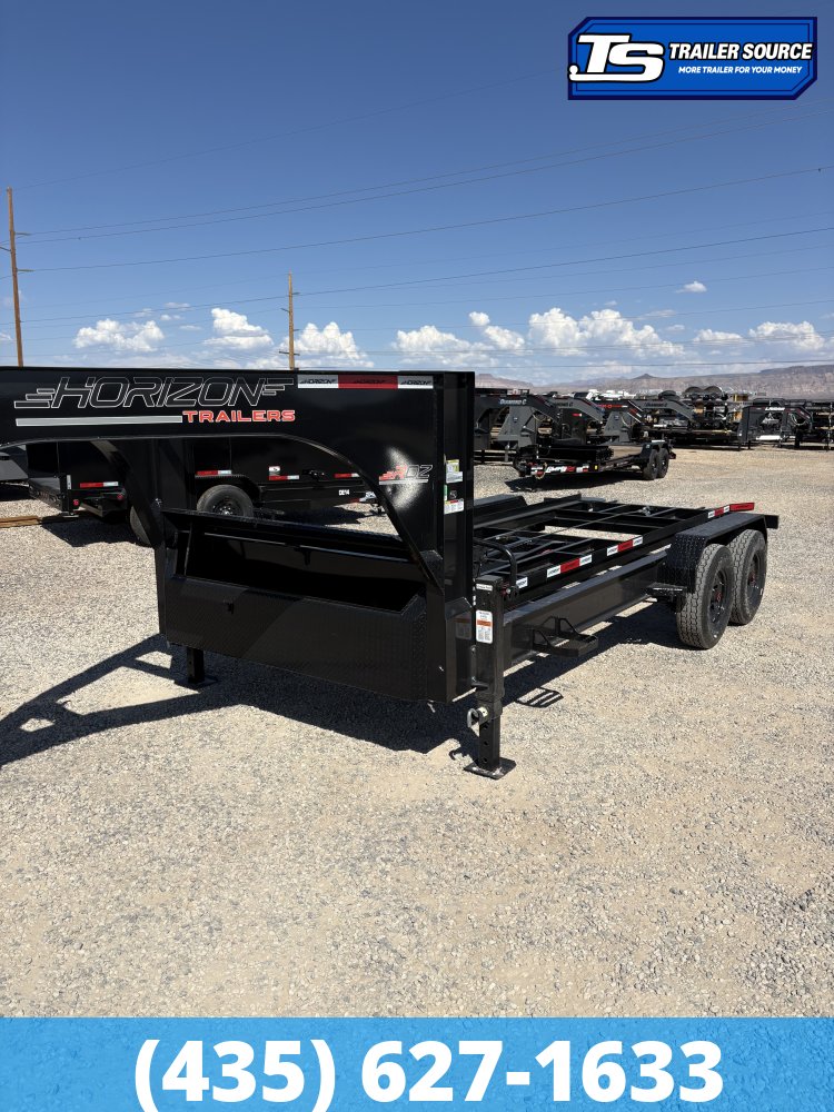 7x16 Horizon RDZ Gooseneck Roll Off Trailer
