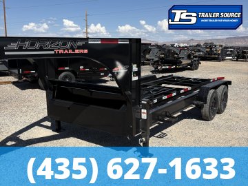 7x16 Horizon RDZ Gooseneck Roll Off Trailer