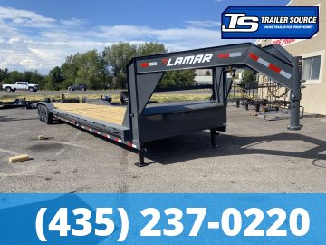 8.5x40 Lamar H8 Gooseneck Wide Body w/ Drive Over Fenders Equipment