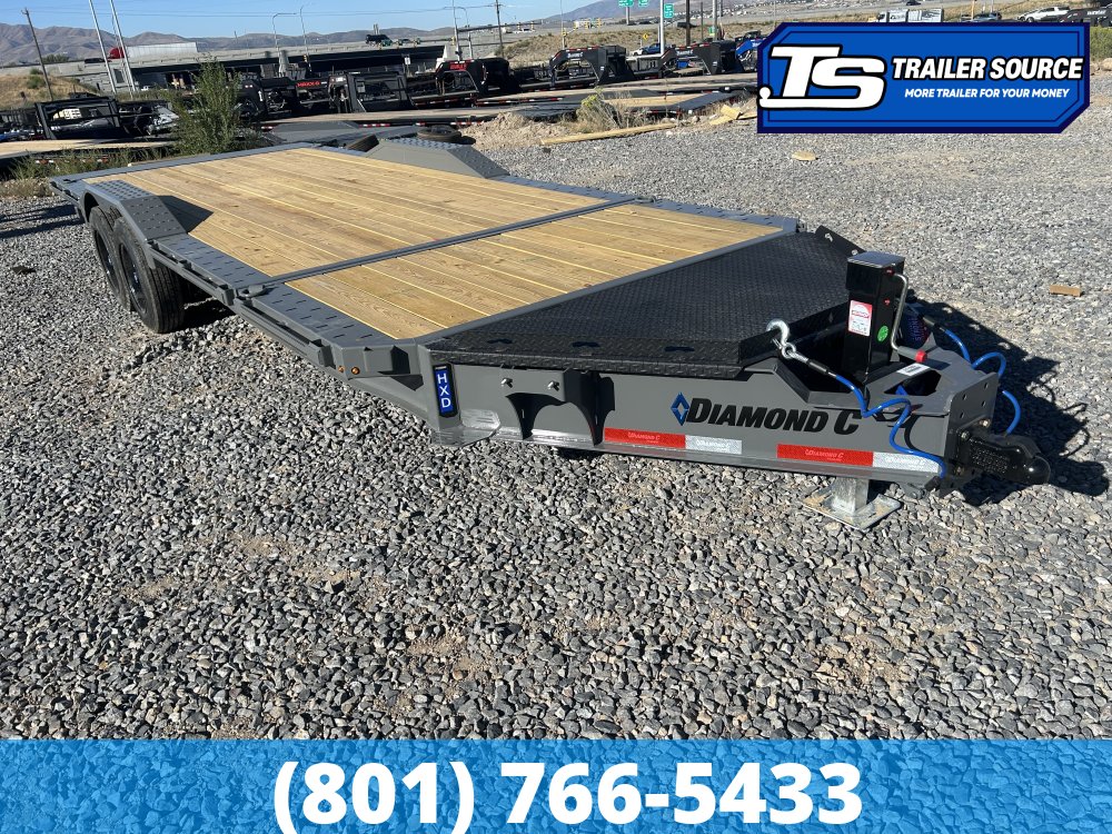 8.5x22 Diamond C HXD 208 Wide Body w/ Drive Over Fenders Tilt