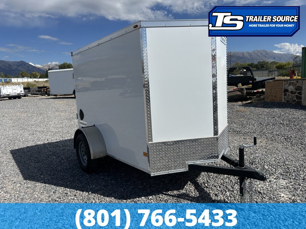 5x8 Haulmark Passport Enclosed Cargo Trailer - 5'6" Interior - 3.5K GVWR - .080 PolyCor, Ramp Door, Ramp Extension