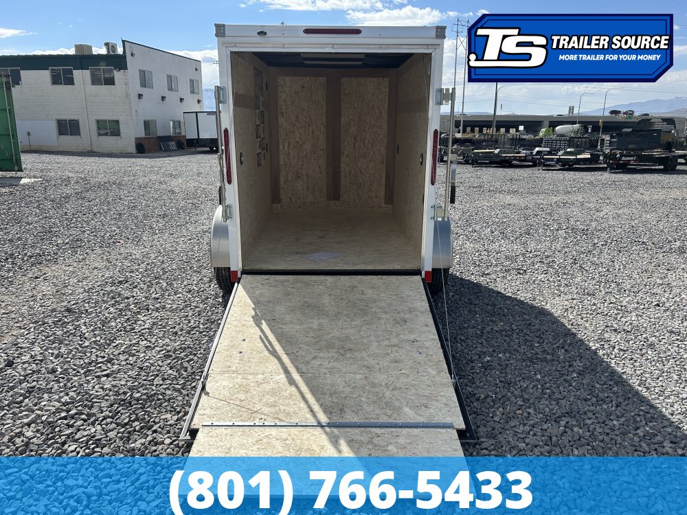 5x8 Haulmark Passport Enclosed Cargo Trailer - 5'6" Interior - 3.5K GVWR - .080 PolyCor, Ramp Door, Ramp Extension