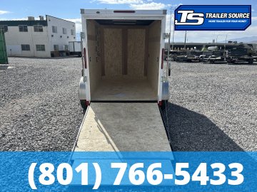 5x8 Haulmark Passport Enclosed Cargo Trailer - 5'6" Interior - 3.5K GVWR - .080 PolyCor, Ramp Door, Ramp Extension