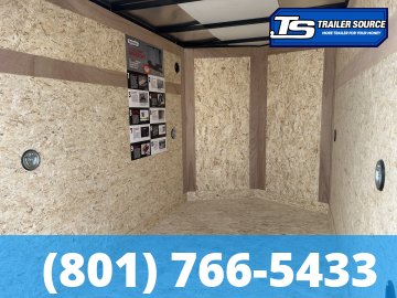 5x8 Haulmark Passport Enclosed Cargo Trailer - 5'6" Interior - 3.5K GVWR - .080 PolyCor, Ramp Door, Ramp Extension