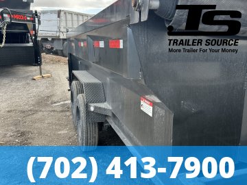 7x14 Maxx-D DTX Gooseneck Dump Trailer - 36" Sides - 17.5K GVWR