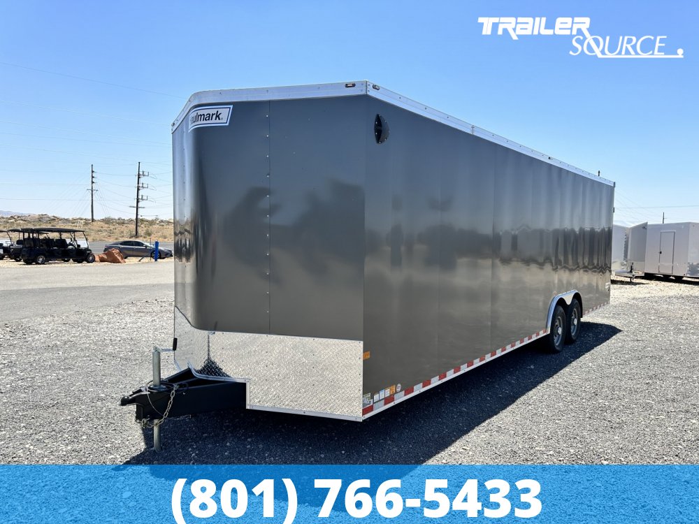 8.5x28 Haulmark Transport 7'6" Interior 12K Tandem Axle Enclosed Cargo Trailer