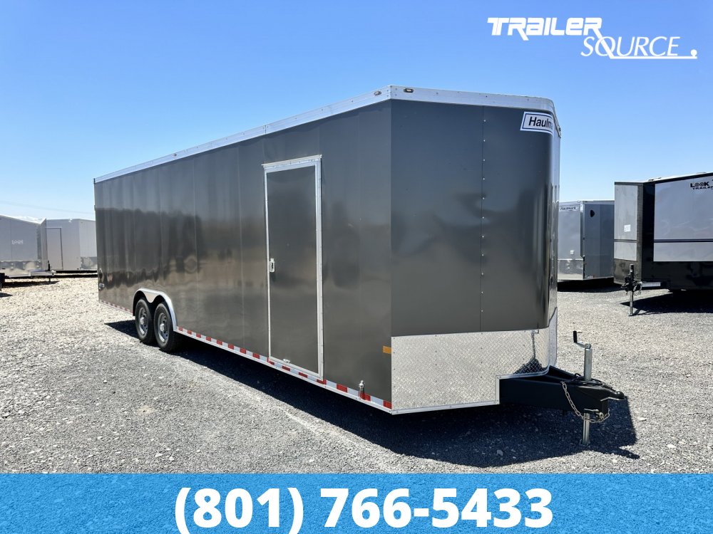 8.5x28 Haulmark Transport 7'6" Interior 12K Tandem Axle Enclosed Cargo Trailer