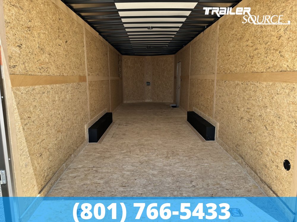 8.5x28 Haulmark Transport 7'6" Interior 12K Tandem Axle Enclosed Cargo Trailer