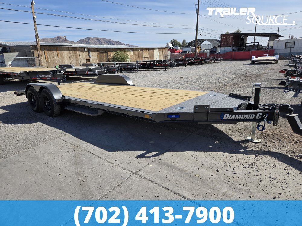 7x20 Diamond C GTF 10K Car Hauler Trailer