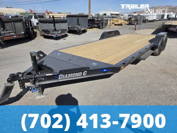 7x20 Diamond C GTF 10K Car Hauler Trailer