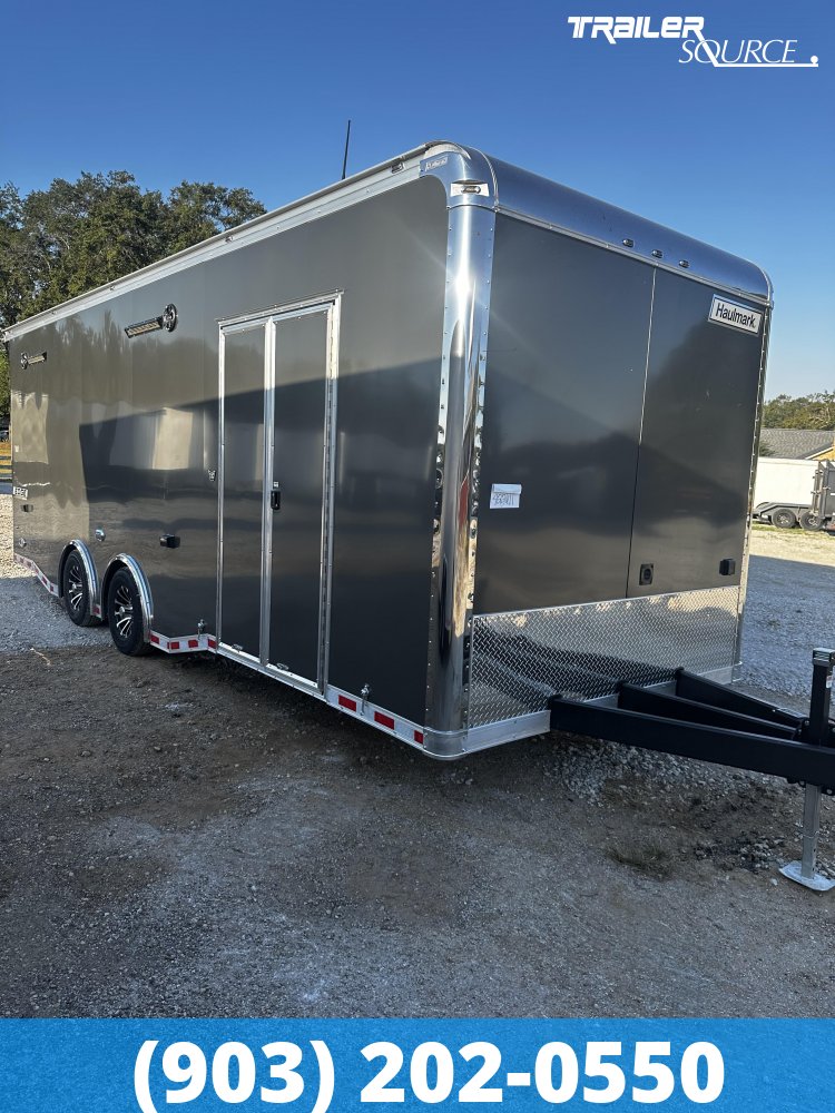 8.5x24 Haulmark Edge 7'10" Interior Enclosed Car Hauler TURBO PKG