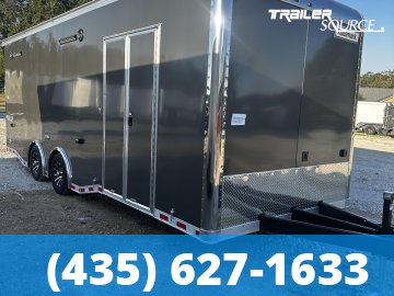 8.5x24 Haulmark Edge 7'10" Interior Enclosed Car Hauler TURBO PKG