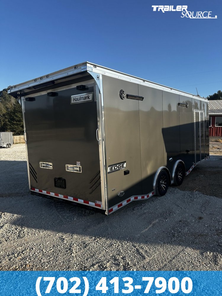 8.5x24 Haulmark Edge 7'10" Interior Enclosed Car Hauler TURBO PKG