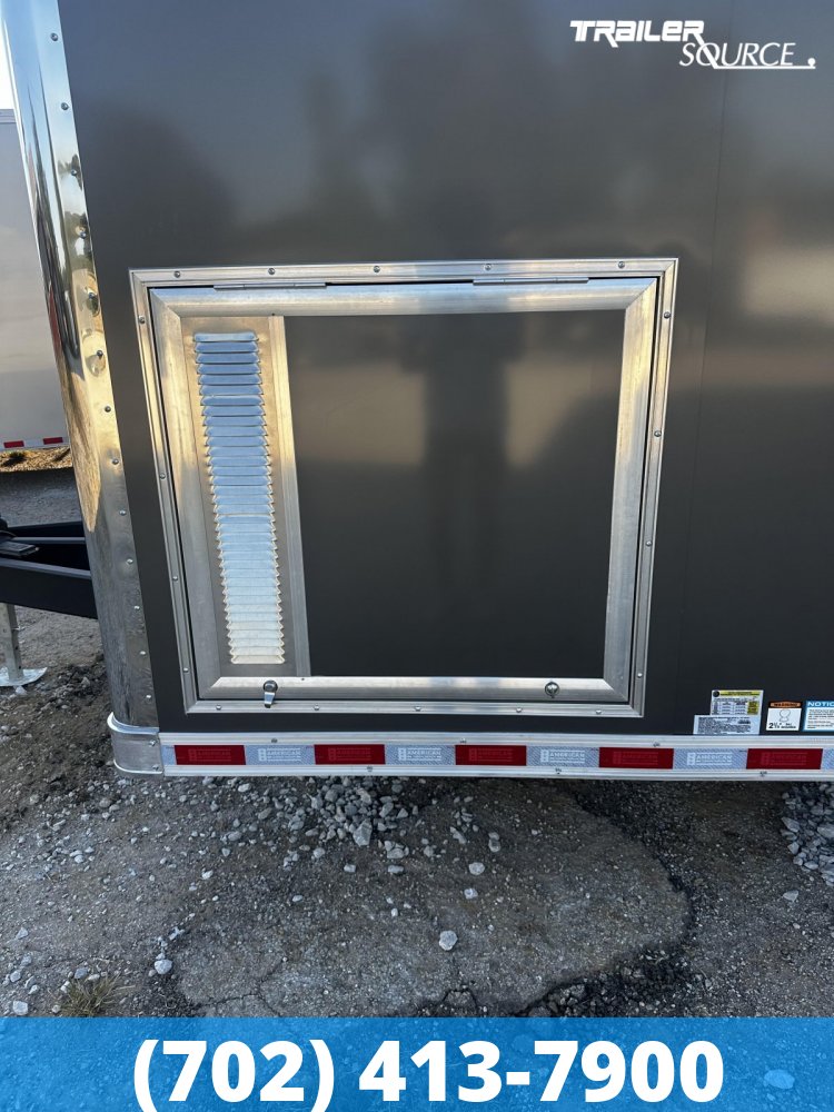 8.5x24 Haulmark Edge 7'10" Interior Enclosed Car Hauler TURBO PKG