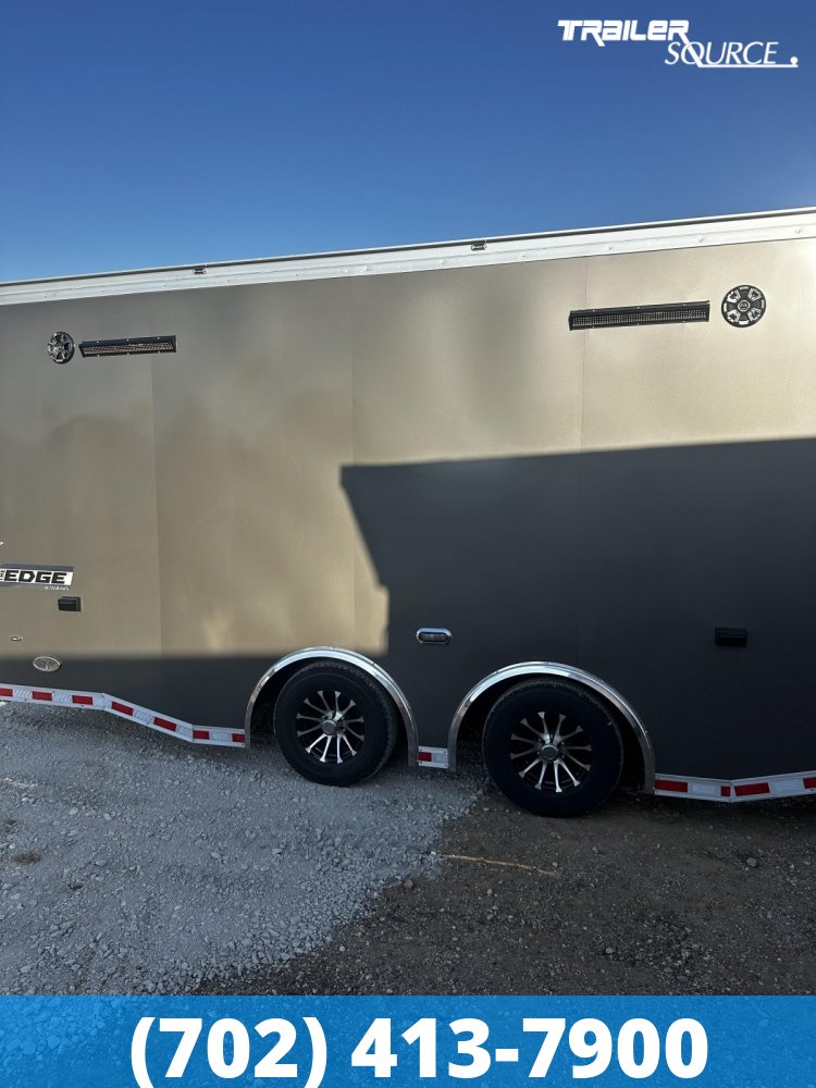 8.5x24 Haulmark Edge 7'10" Interior Enclosed Car Hauler TURBO PKG