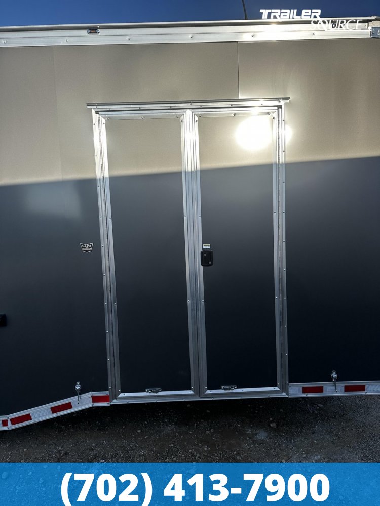 8.5x24 Haulmark Edge 7'10" Interior Enclosed Car Hauler TURBO PKG