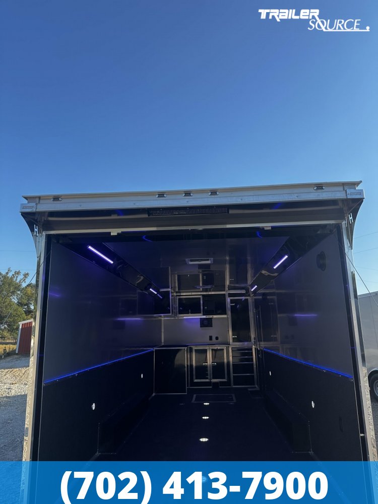 8.5x24 Haulmark Edge 7'10" Interior Enclosed Car Hauler TURBO PKG
