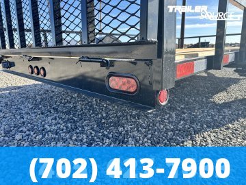 7x14 Titan Premium Series Single Axle Utility