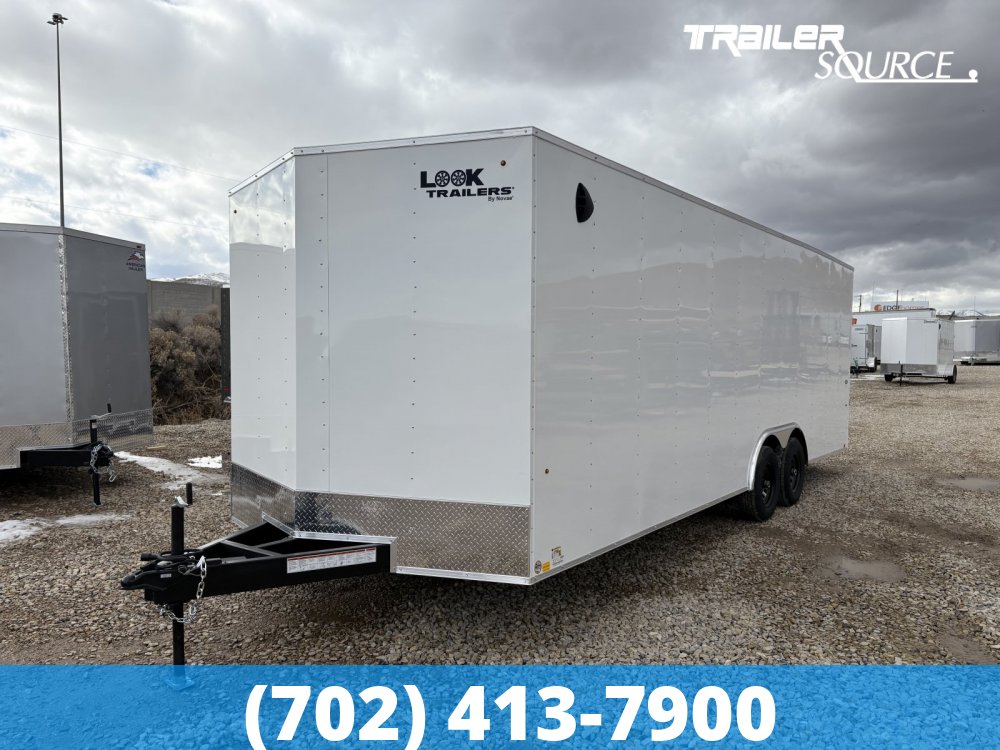 8.5x24 Look ST DLX 7'0" Interior 10K Tandem Axle Enclosed Cargo